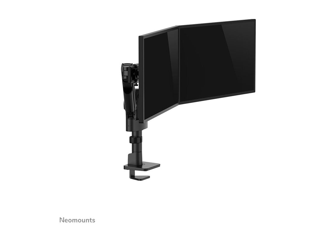 Neomounts NEXT One DS65S-950BL2 - Mounting kit (articulating arm) - full-motion - for 2 LCD displays - aluminum - black