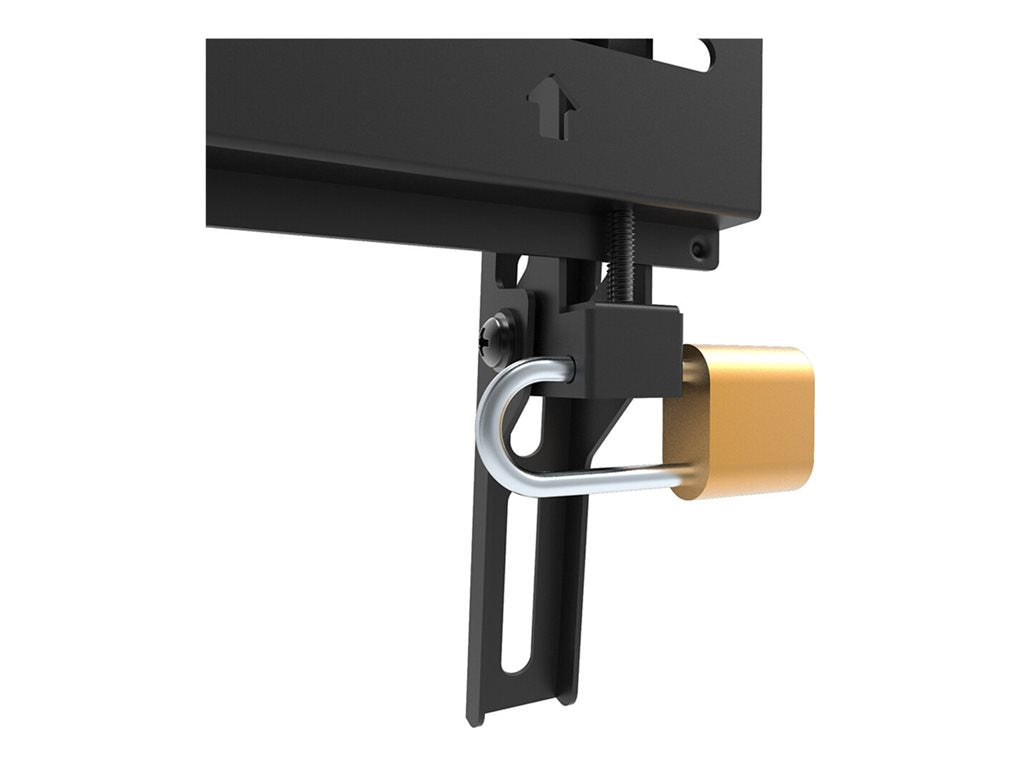 Neomounts WL30-350BL12 - Mounting kit (wall mount) - fixed - for flat panel - lockable - black - screen size: 24-55""