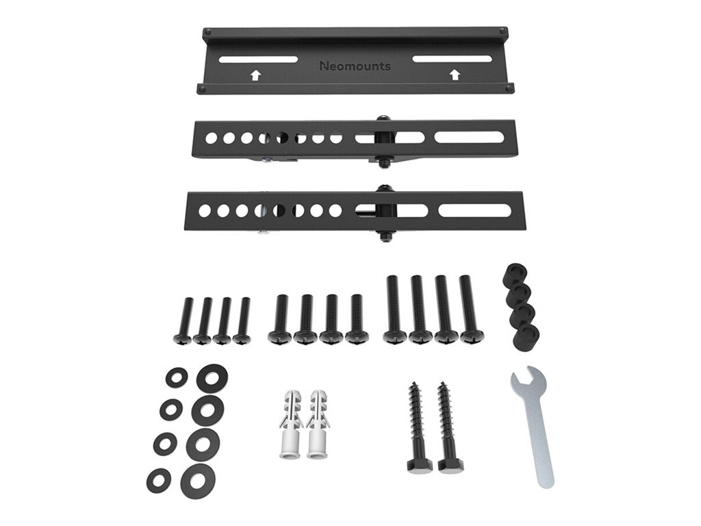 Neomounts WL30-350BL12 - Mounting kit (wall mount) - fixed - for flat panel - lockable - black - screen size: 24-55""
