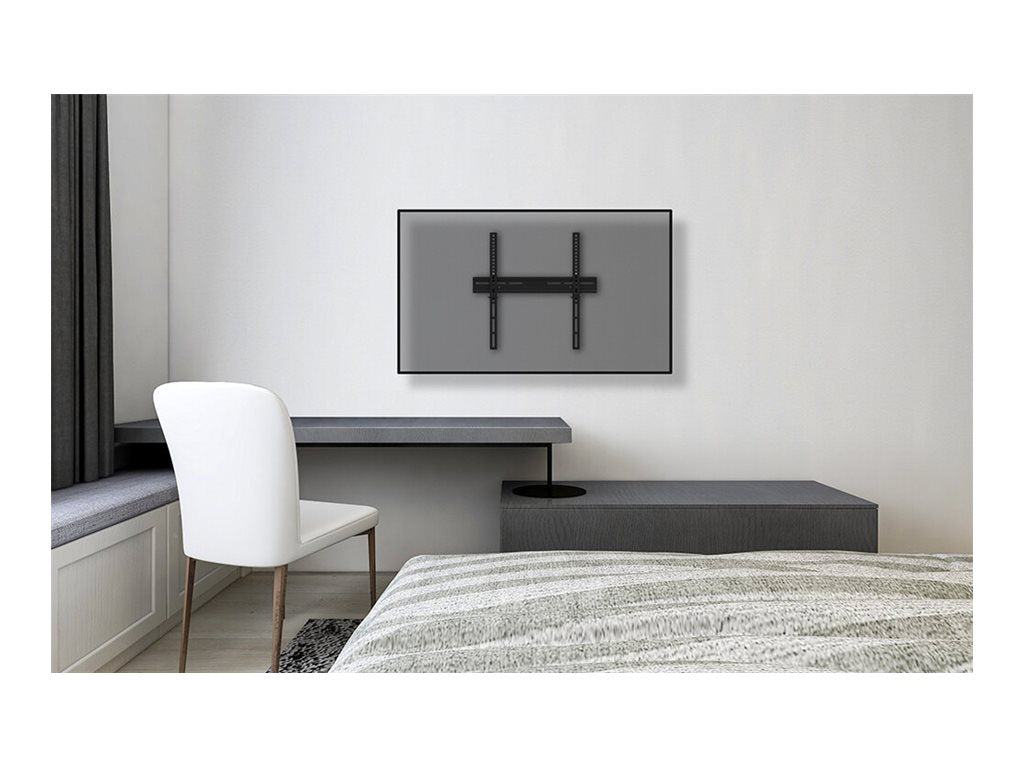 Neomounts WL30-350BL14 - Mounting kit (wall mount) - fixed - for flat panel - lockable - black - screen size: 32-65""