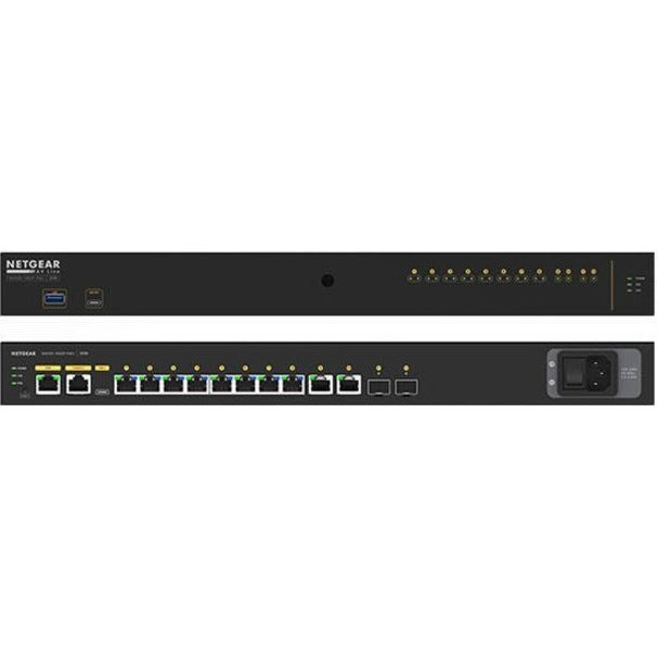 Netgear AV Line M4250-10G2F-PoE+ Ethernet Switch GSM4212P-111NAS