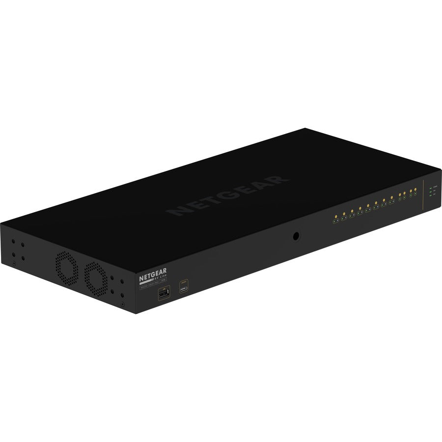Netgear AV Line M4250-10G2F-PoE+ Ethernet Switch GSM4212P-111NAS