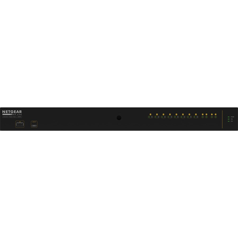 Netgear AV Line M4250-10G2F-PoE+ Ethernet Switch GSM4212P-111NAS