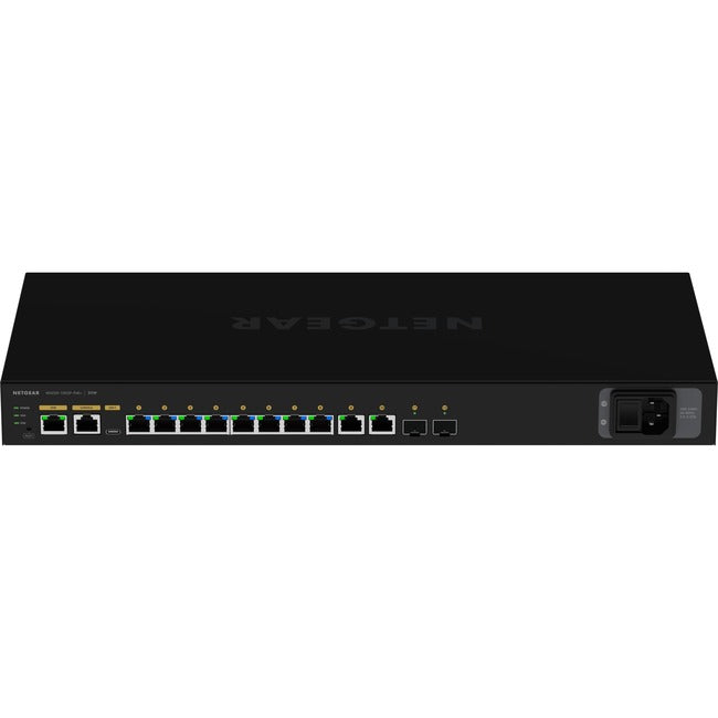 Netgear AV Line M4250-10G2F-PoE+ Ethernet Switch GSM4212P-111NAS