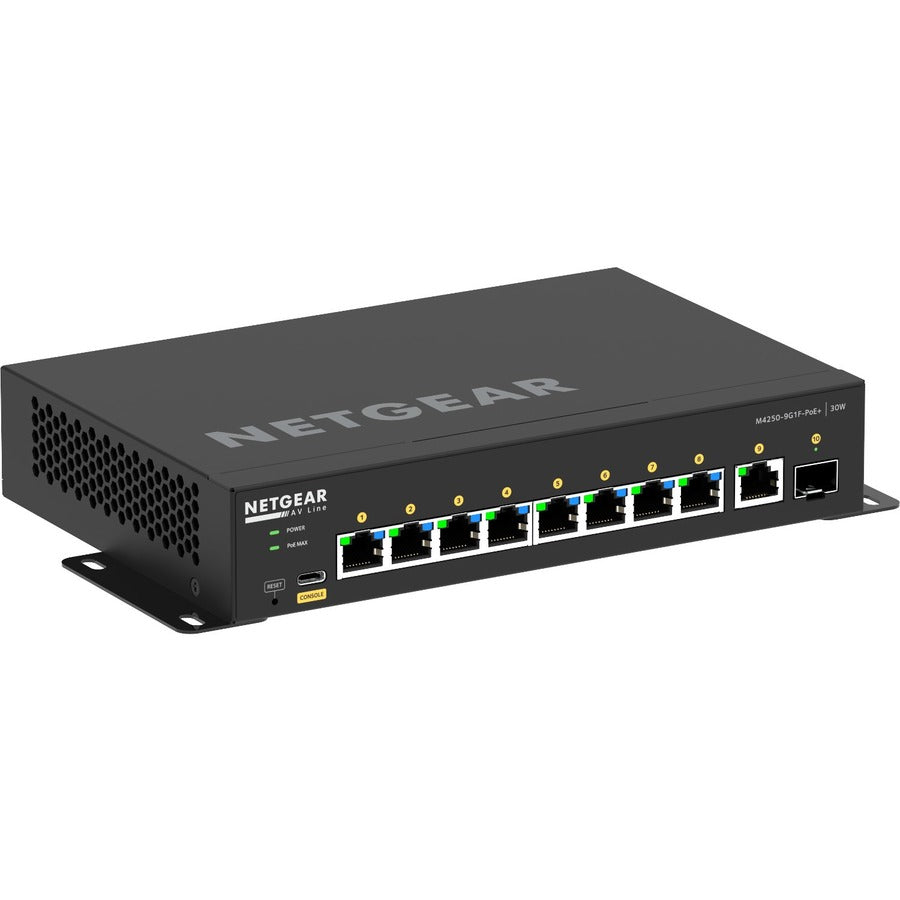 Netgear AV Line M4250 GSM4210PD Ethernet Switch GSM4210PD-100NAS