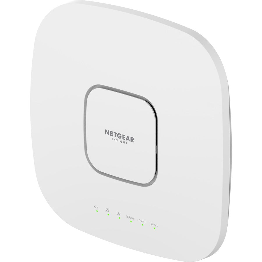 Netgear Business WAX630 Tri Band IEEE 802.11 a/b/g/n/ac/ax/i 6 Gbit/s Wireless Access Point - Indoor WAX630-100NAS