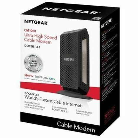 Netgear DOCSIS 3.1 Ultra-High Speed Cable Modem CM1000-100NAS
