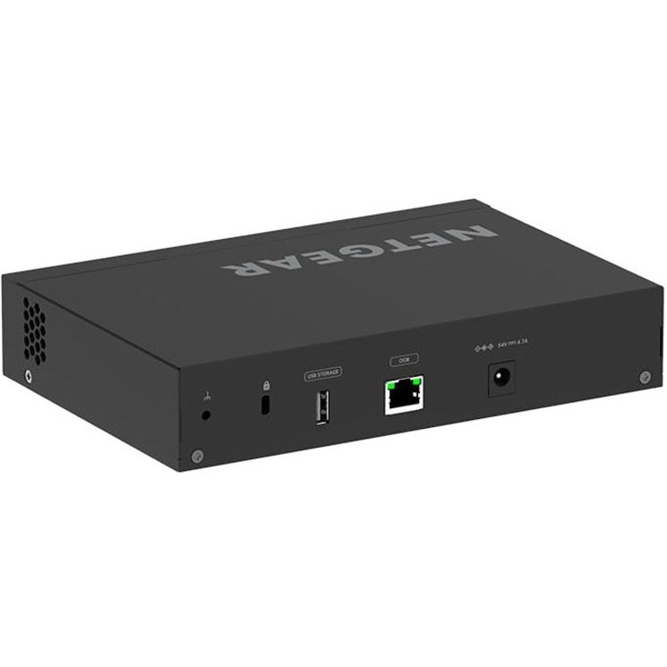 Netgear M4250 GSM4210PX - 8-Port Gigabit PoE+ AV Switch | TecISoft GSM4210PX-100NAS