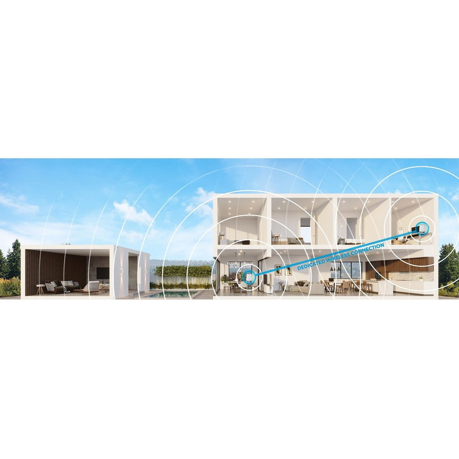 Netgear Orbi RBK853 Wi-Fi 6 IEEE 802.11ax Ethernet Wireless Router RBK853-100NAS