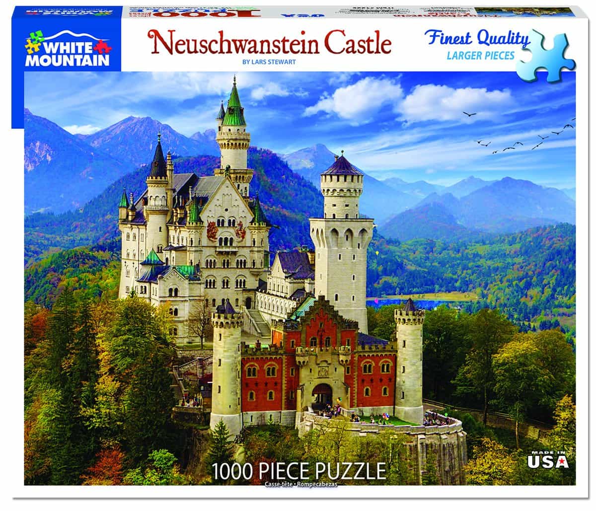 Neuschwanstein Castle - 1000 Piece Jigsaw Puzzle