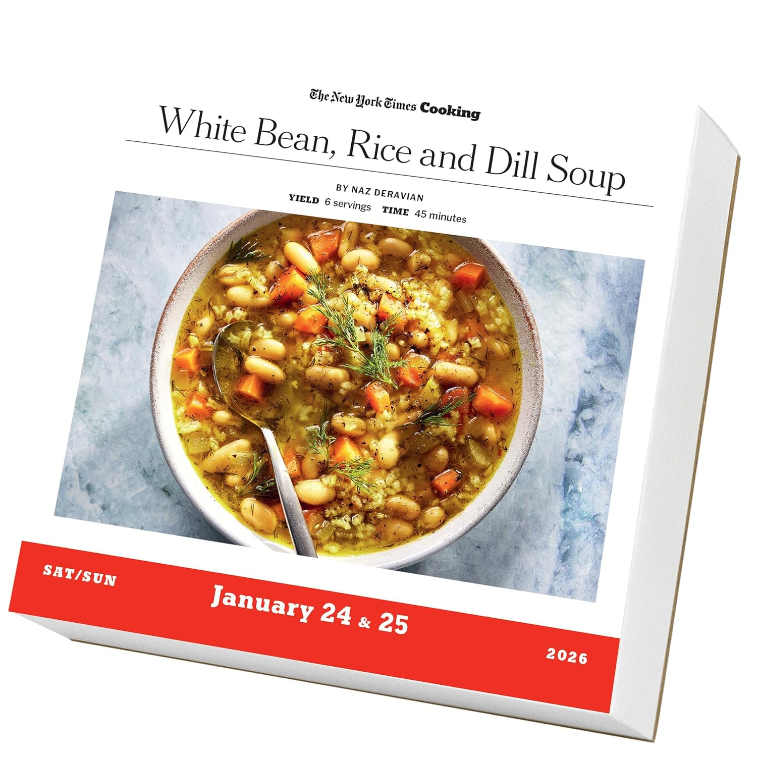 New York Times Cooking Page-A-Day Calendar 2026: A Year of Fresh and Delicious Recipes
