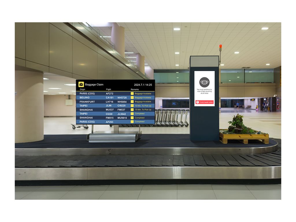 Newline STV-4324-PLUS - 43 Diagonal Class STV+ Series LED-backlit LCD display - interactive digital signage - Android - 4K UHD