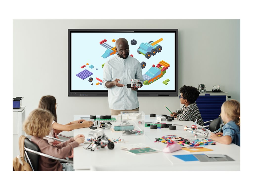 Newline TT-5524QPRO - 55 Diagonal Class Q Pro Series LED-backlit LCD display - interactive - with touchscreen (multi touch) - TT-5524QP-AI1