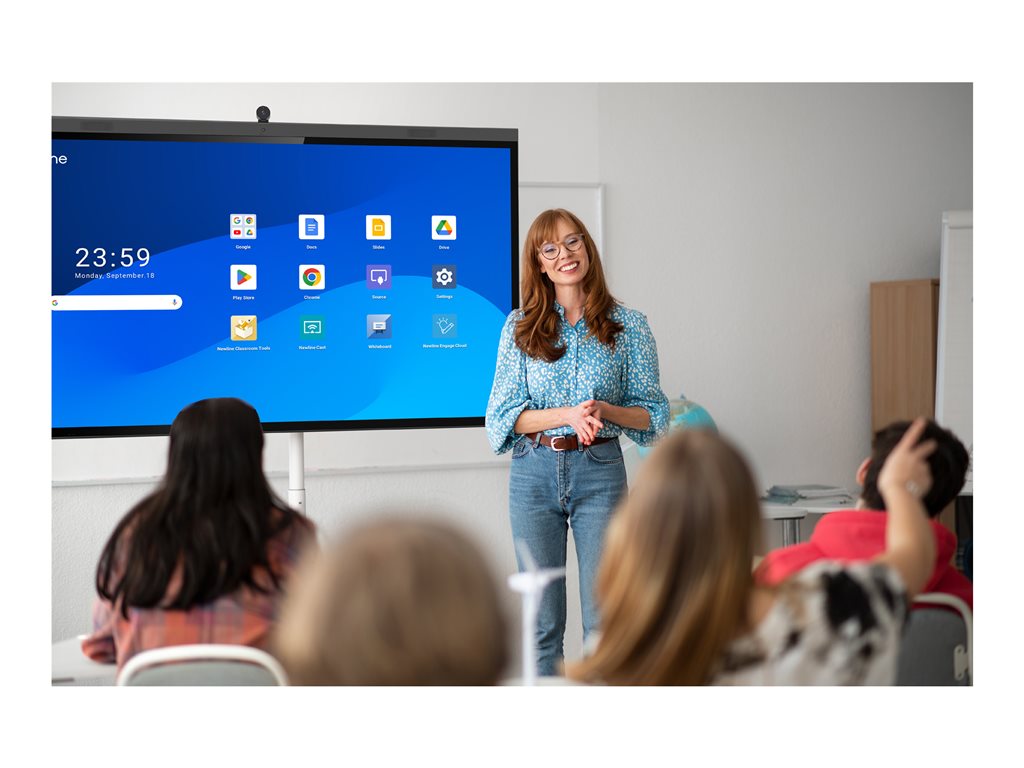 Newline TT-5524ZPRO-UC - 55 Diagonal Class Z Pro Series LED-backlit LCD display - interactive digital signage - with touchscreen