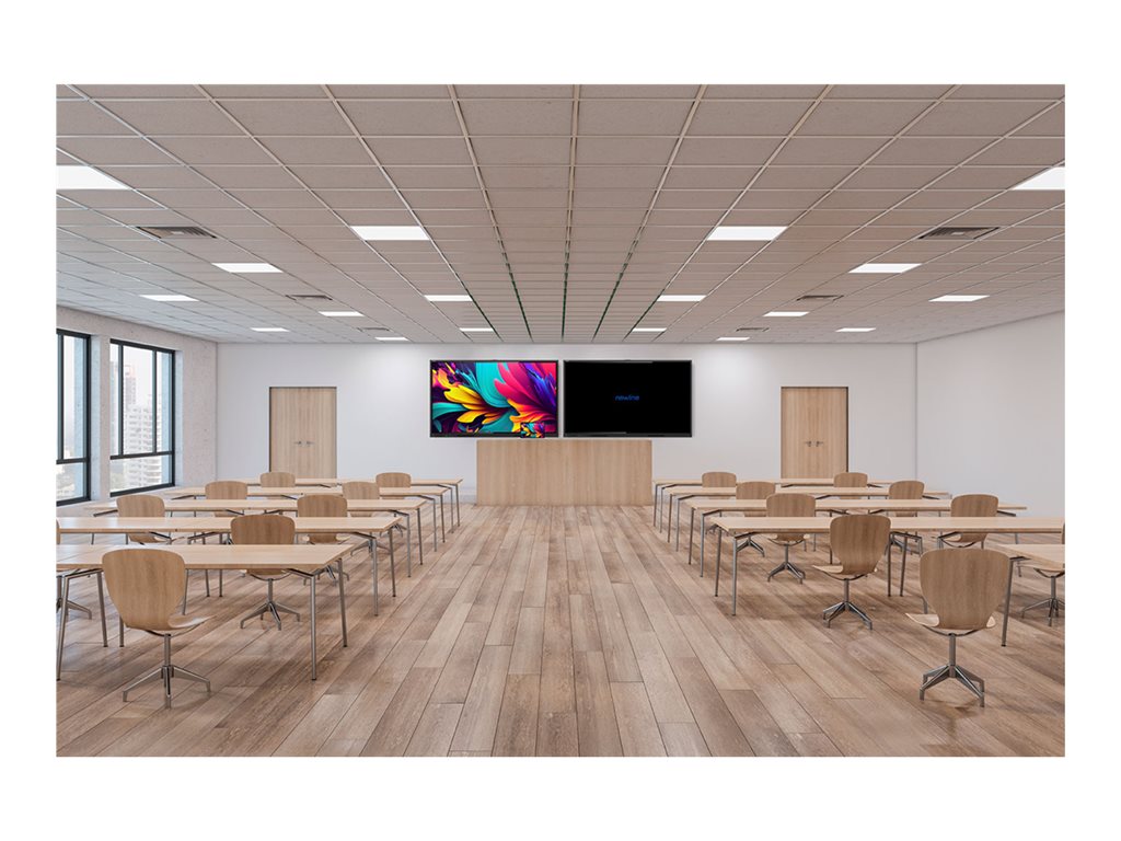 Newline TT-6523C - 65 Diagonal Class C Series LED-backlit LCD display - interactive - with touchscreen (multi touch) - 4K UHD