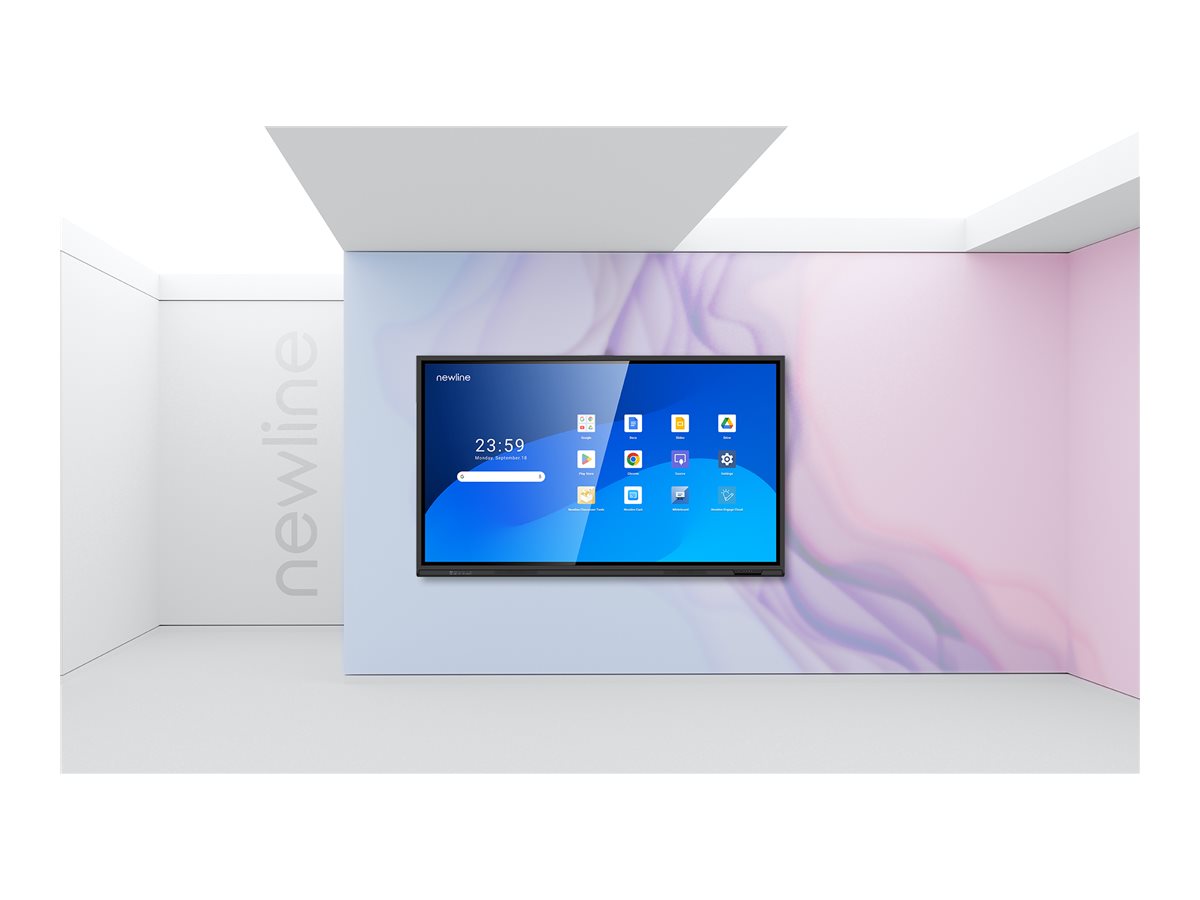 Newline TT-6524QPRO - 65 Diagonal Class Q Pro Series LED-backlit LCD display - interactive - with touchscreen (multi touch) - TT-6524QP-AI1