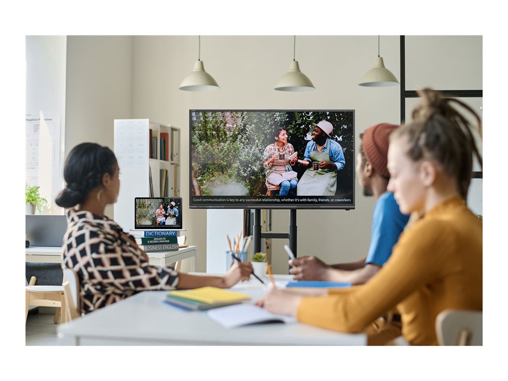 Newline TT-7523C - 75 Diagonal Class C Series LED-backlit LCD display - interactive - with touchscreen (multi touch) - 4K UHD