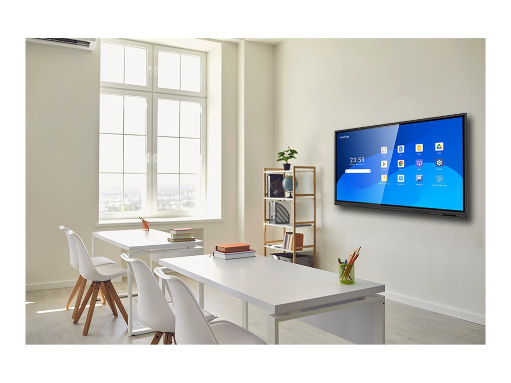 Newline TT-7524QPRO - 75 Diagonal Class Q Pro Series LED-backlit LCD display - interactive - with touchscreen (multi touch) - TT-7524QP-AI1