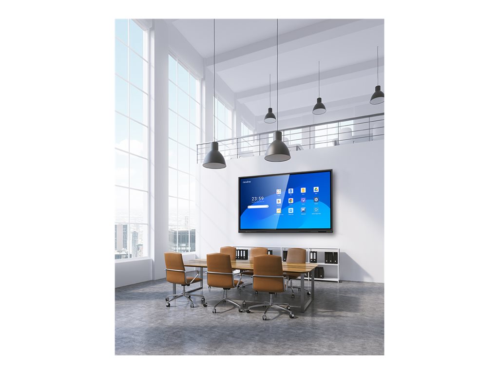 Newline TT-7524QPRO - 75 Diagonal Class Q Pro Series LED-backlit LCD display - interactive - with touchscreen (multi touch) - TT-7524QP-AI1