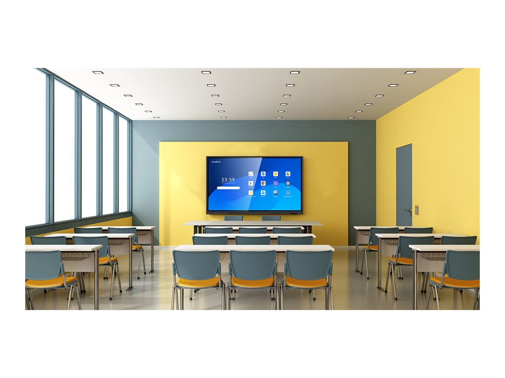 Newline TT-7524QPRO - 75 Diagonal Class Q Pro Series LED-backlit LCD display - interactive - with touchscreen (multi touch) - TT-7524QP-AI1
