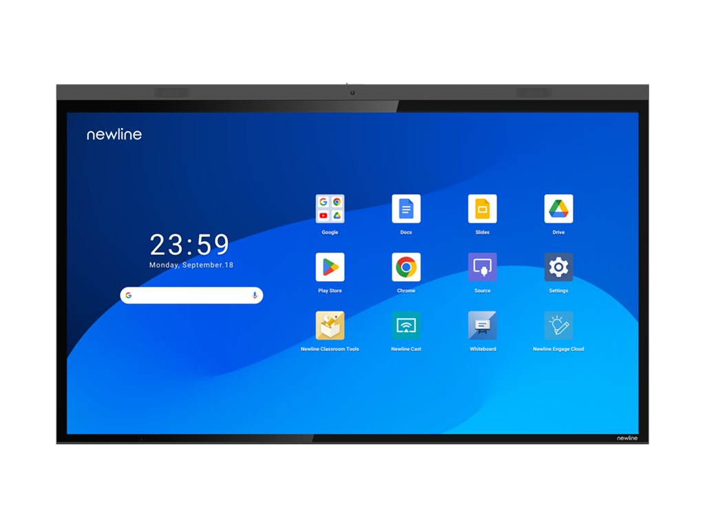 Newline TT-7524ZPRO - 75 Diagonal Class Z Pro Series LED-backlit LCD display - interactive digital signage - with touchscreen