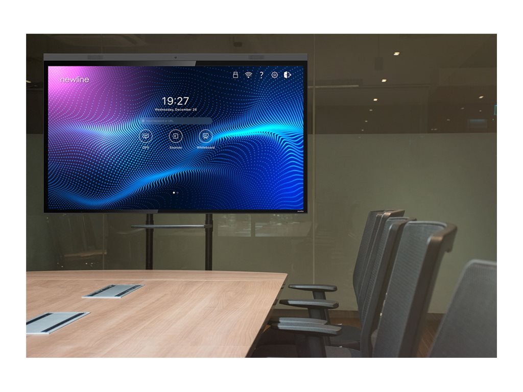Newline TT-8624ZPRO-UC - 86 Diagonal Class Z Pro Series LED-backlit LCD display - interactive digital signage - with touchscreen