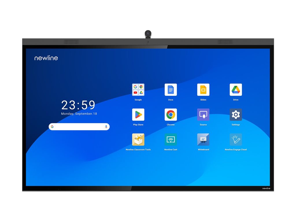 Newline TT-8624ZPRO-UC - 86 Diagonal Class Z Pro Series LED-backlit LCD display - interactive digital signage - with touchscreen