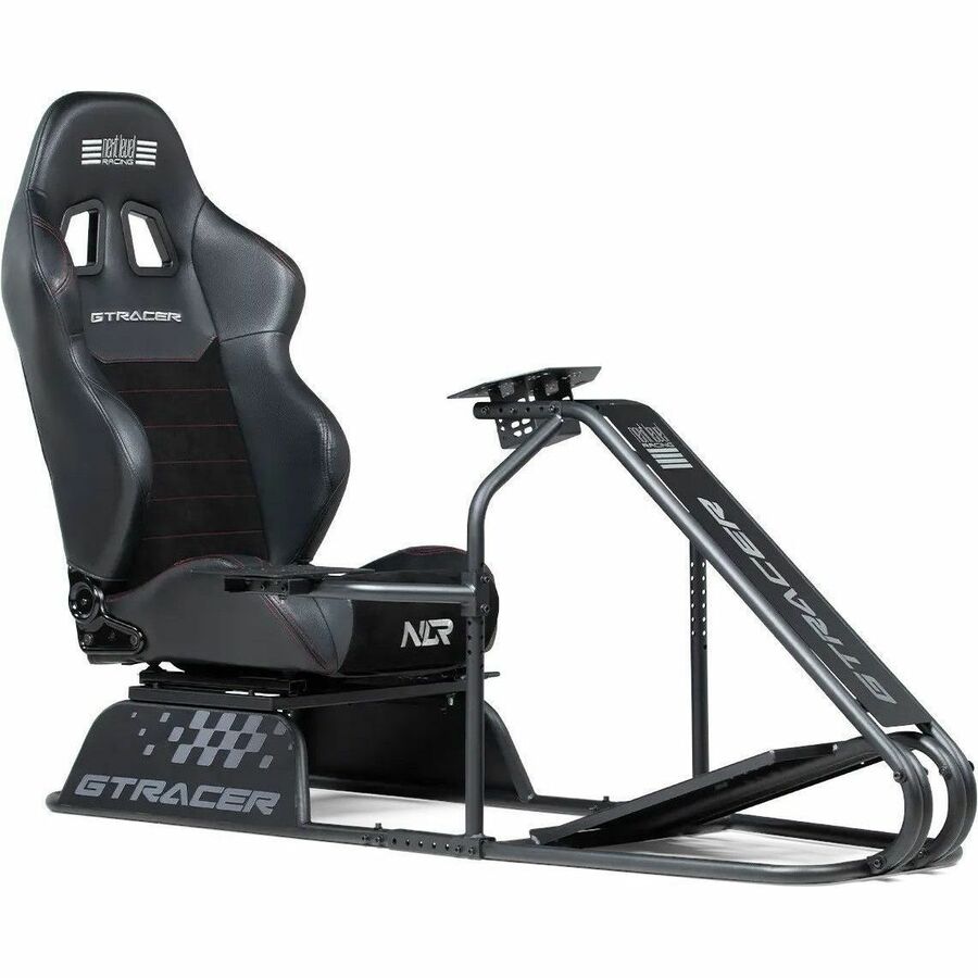 Next Level Racing GTRacer Cockpit Frame Seat and Seat Sliders - For Gaming