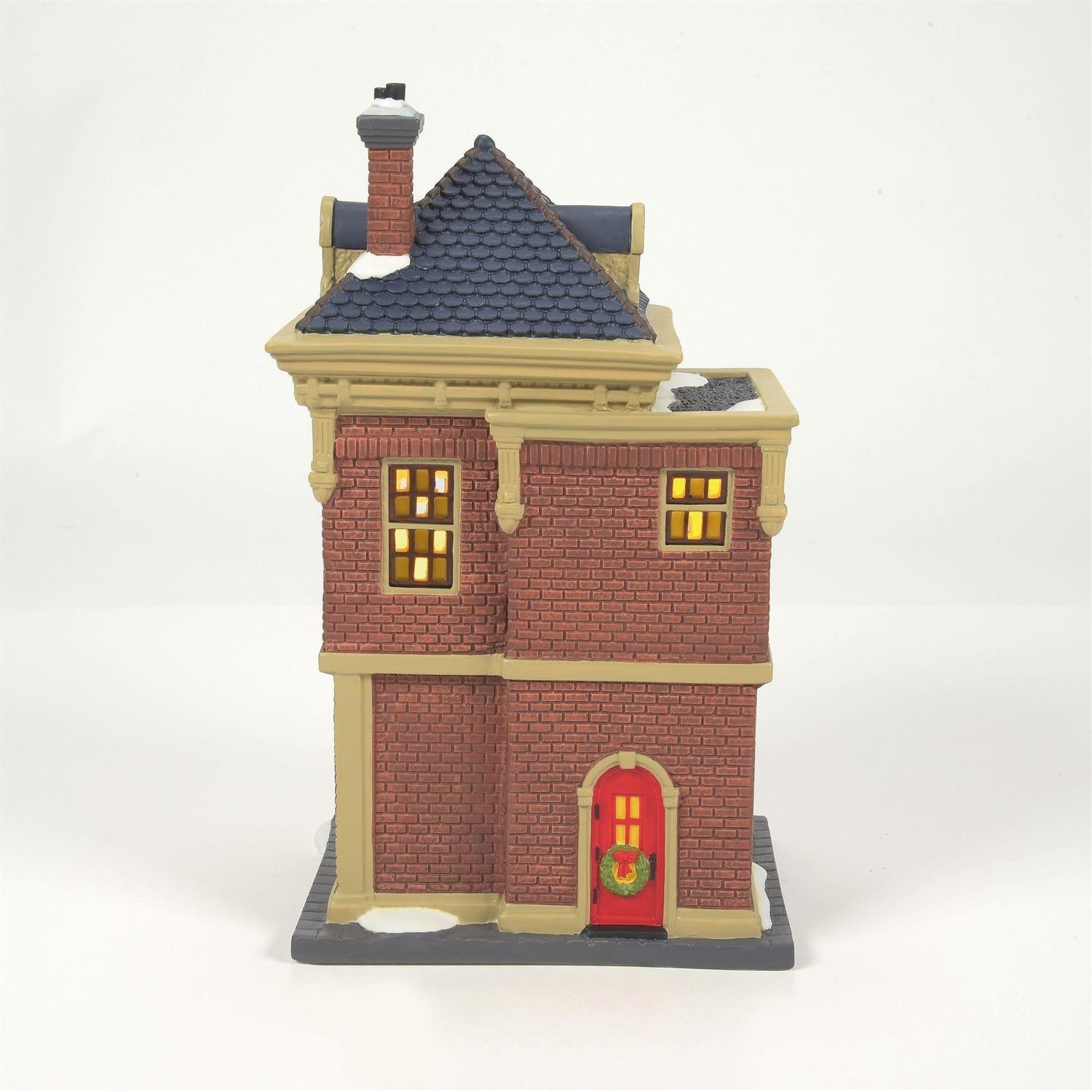 Nick's Barber Shop Lighted Building