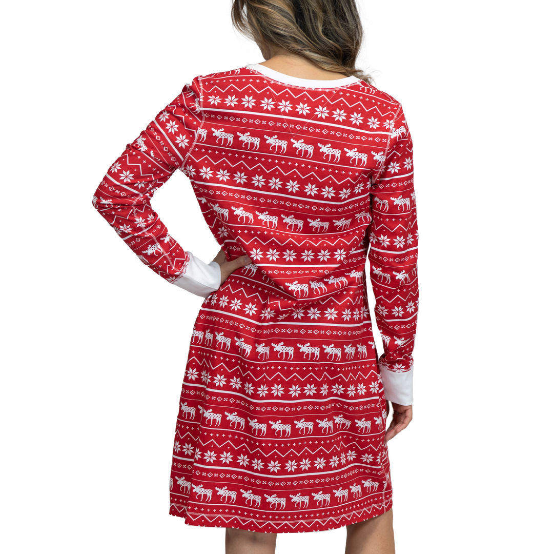 Nightshirt - Nordic Moose - Small/Medium
