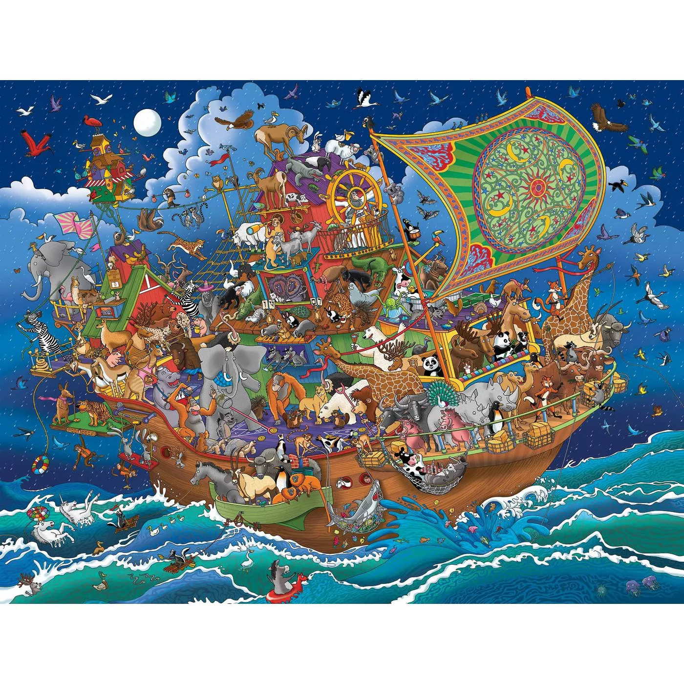 Noah's Ark - 400 Piece Family Puzzle