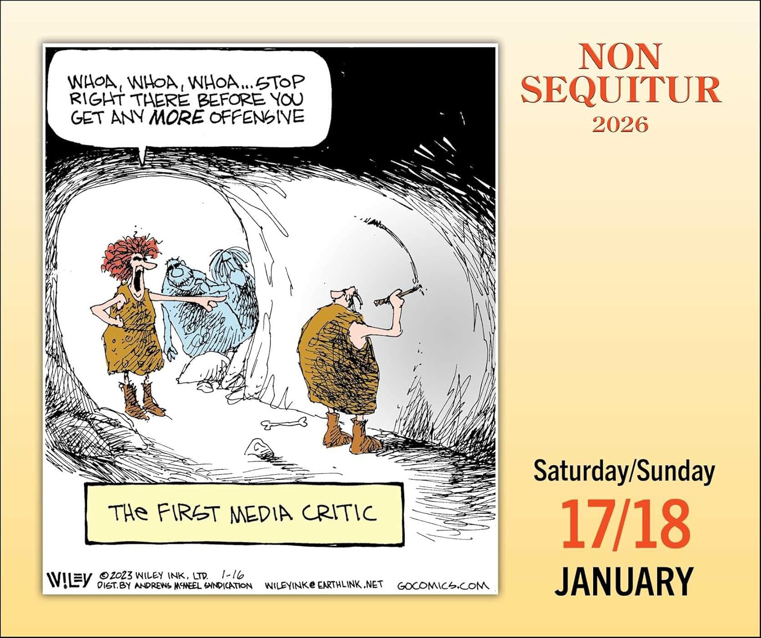 Non Sequitur 2026 Page-a-Day Calendar