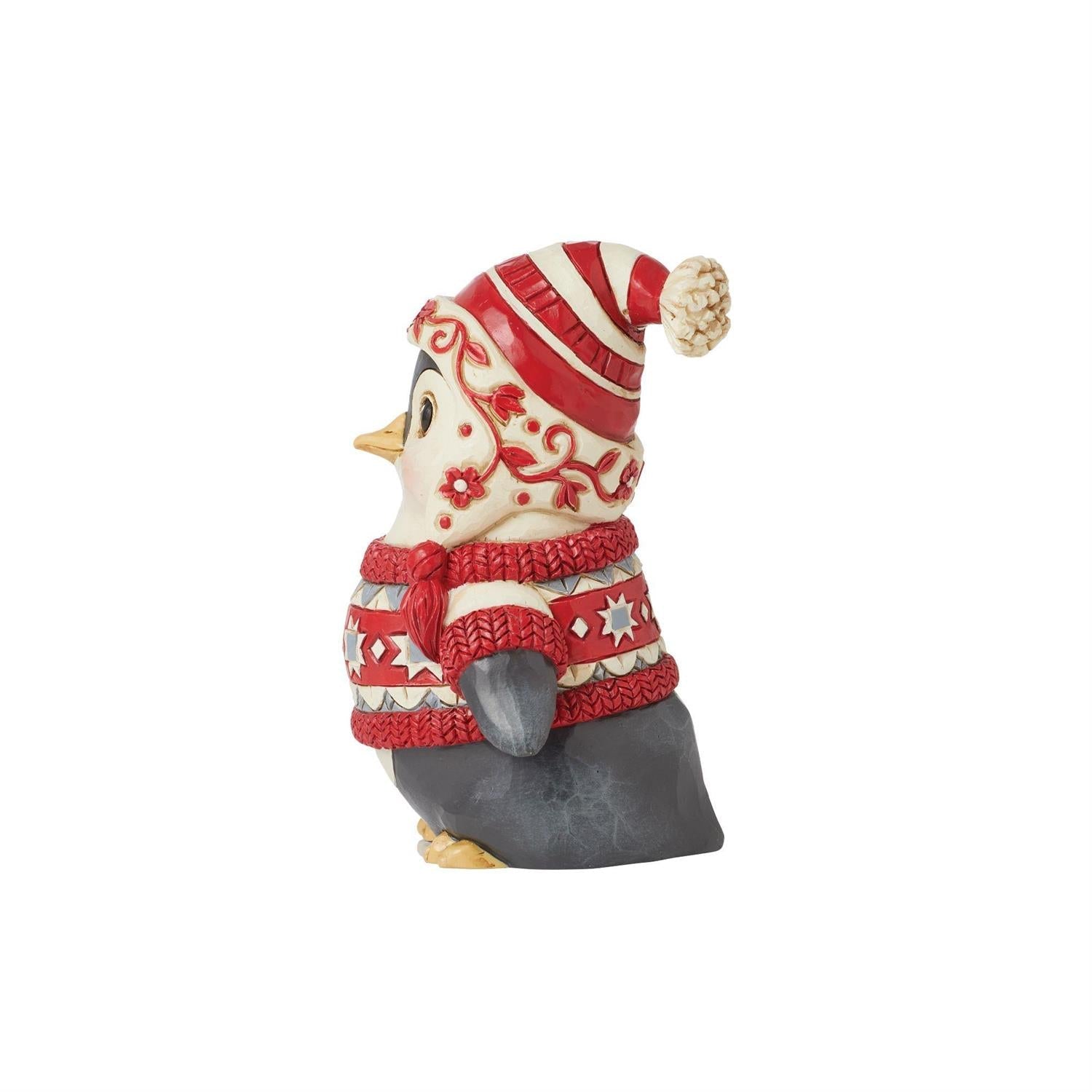 Nordic Noel Penguin Figurine