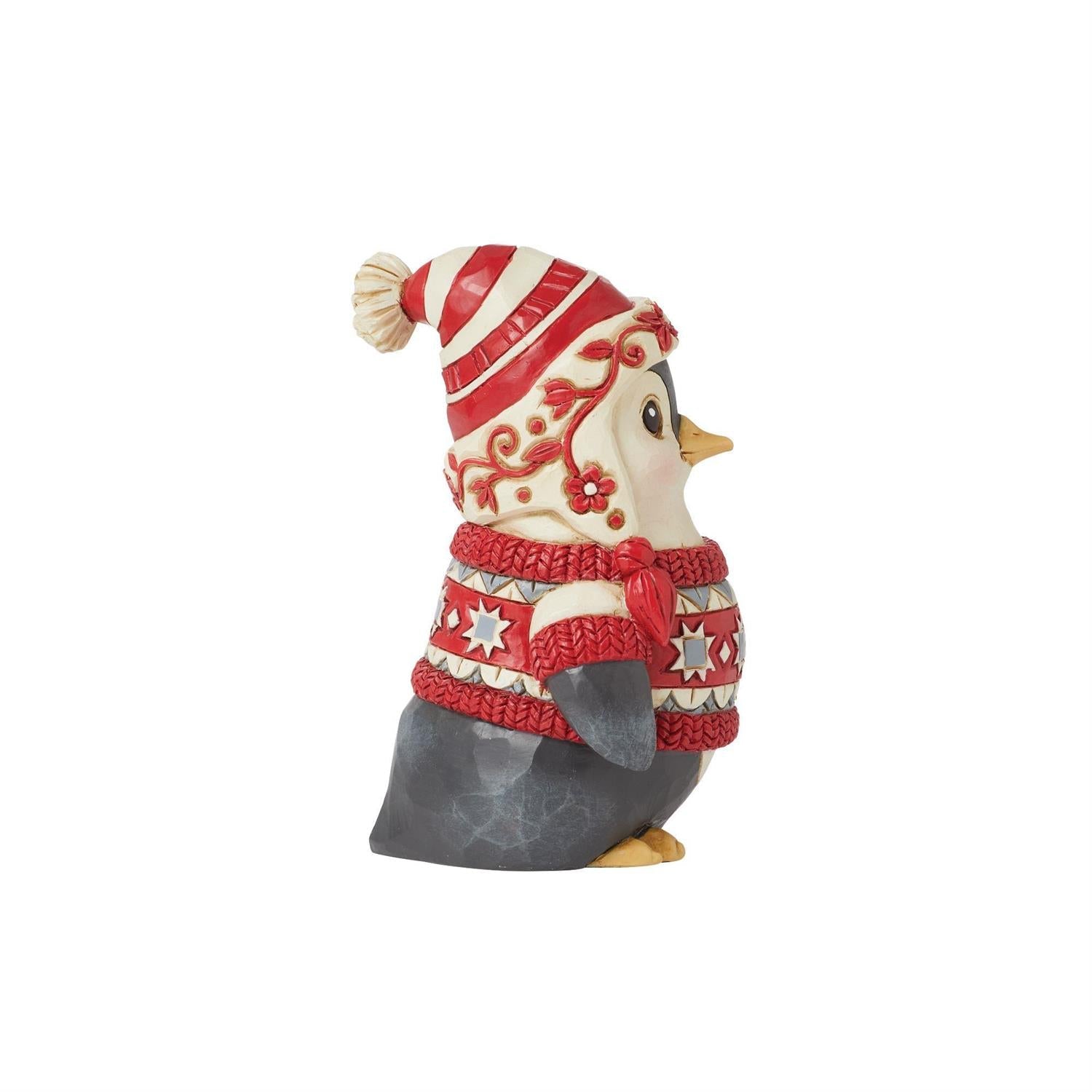 Nordic Noel Penguin Figurine