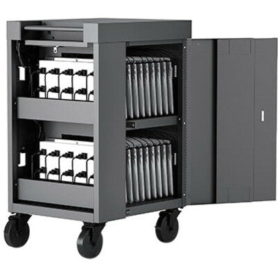 Notebook Storage Cart - CUBE Cart Mini TVCM20PAC Secure Device Management | BRETFORD TVCM20PAC-PA
