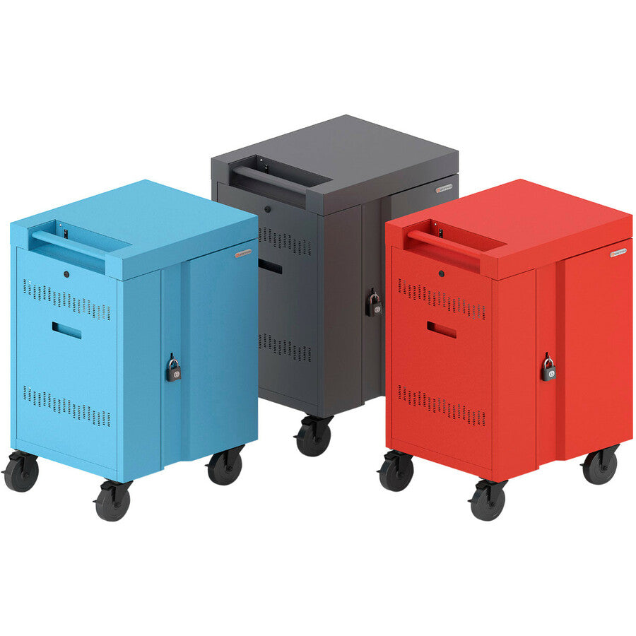 Notebook Storage Cart - CUBE Cart Mini TVCM20PAC Secure Device Management | BRETFORD TVCM20PAC-PA
