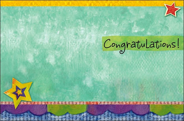 Notion Card - Way To Go Congratulations Card