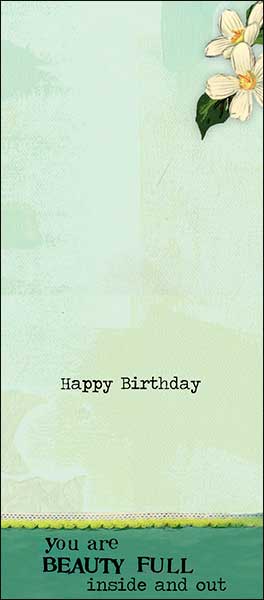 Notion - Dear Girl Birthday Card