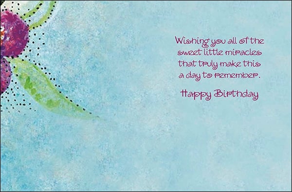 Notion - Hummingbird Birthday Card