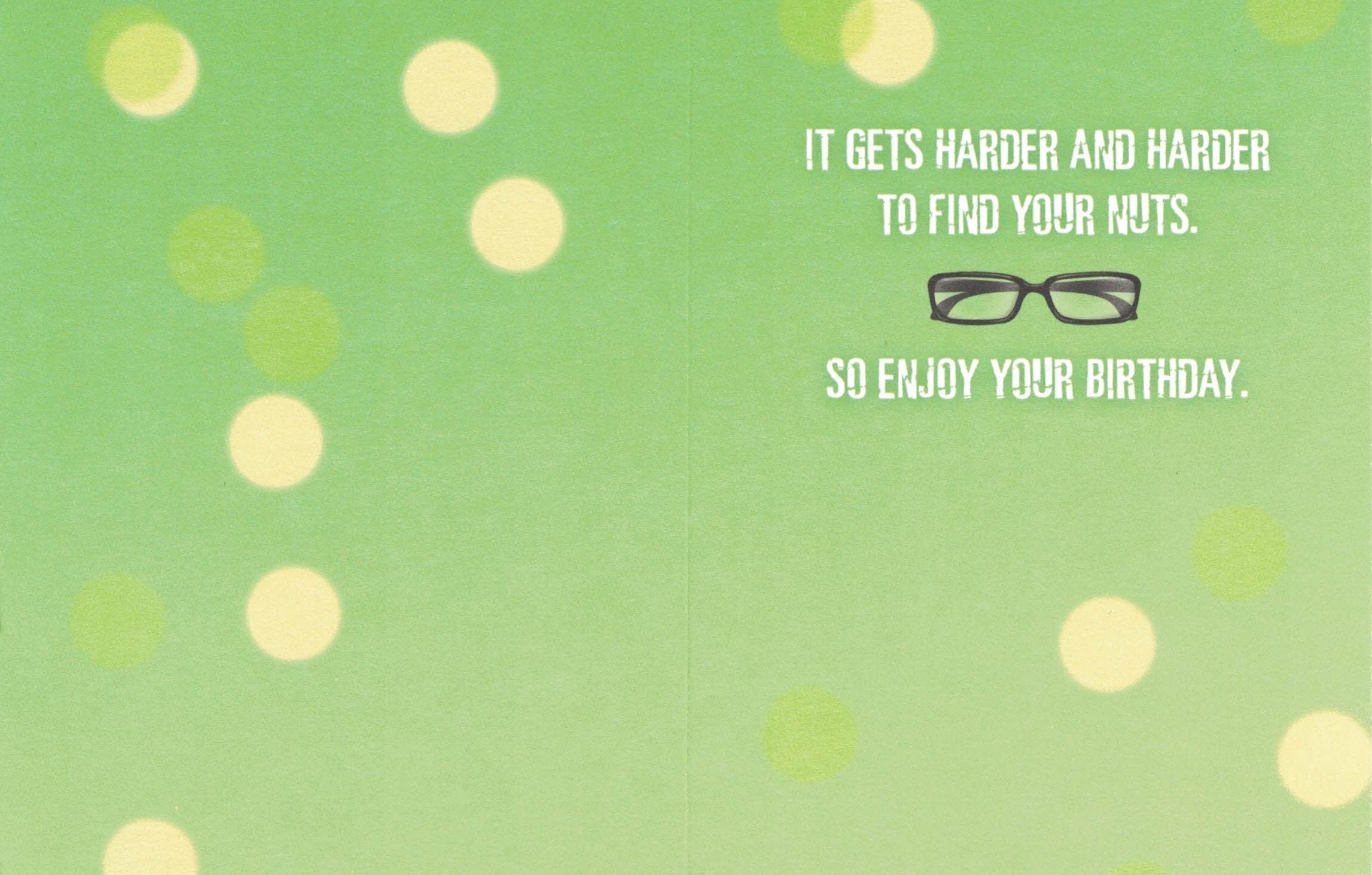 Notion - Little Older Birthday Card