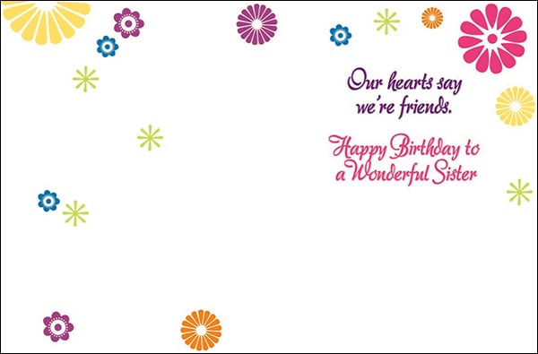 Notion - Sister Birthday Card