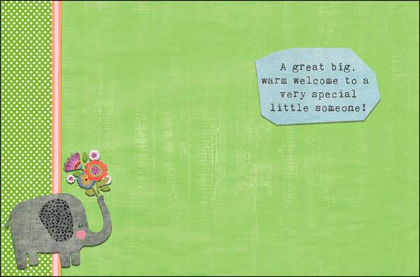 Notion - Warm Welcome New Baby Card