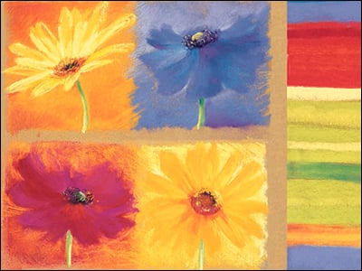 Notion - Watercolor Floral Blank Card