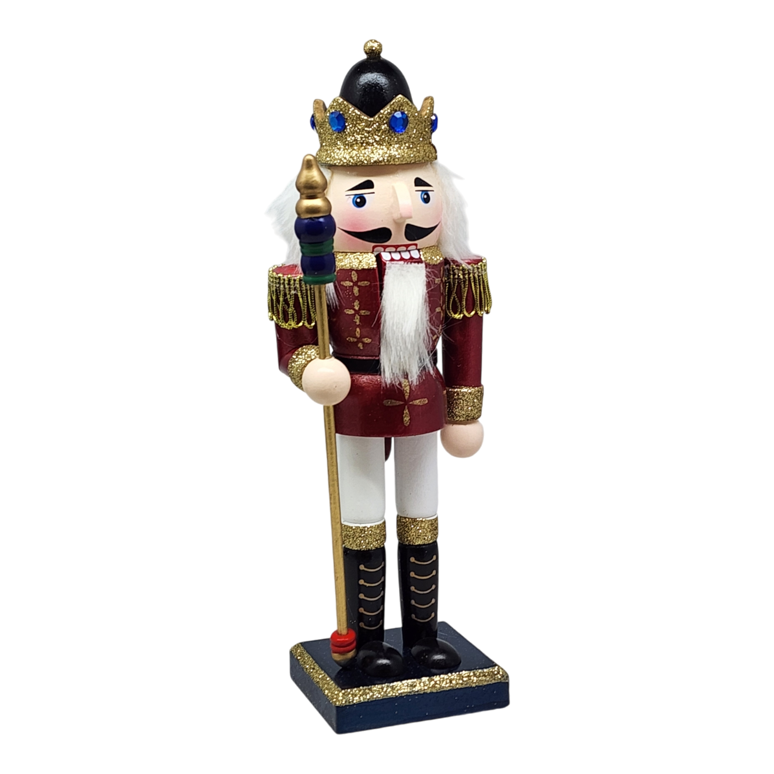Nutcracker Soldier With Septer - 10 Inch