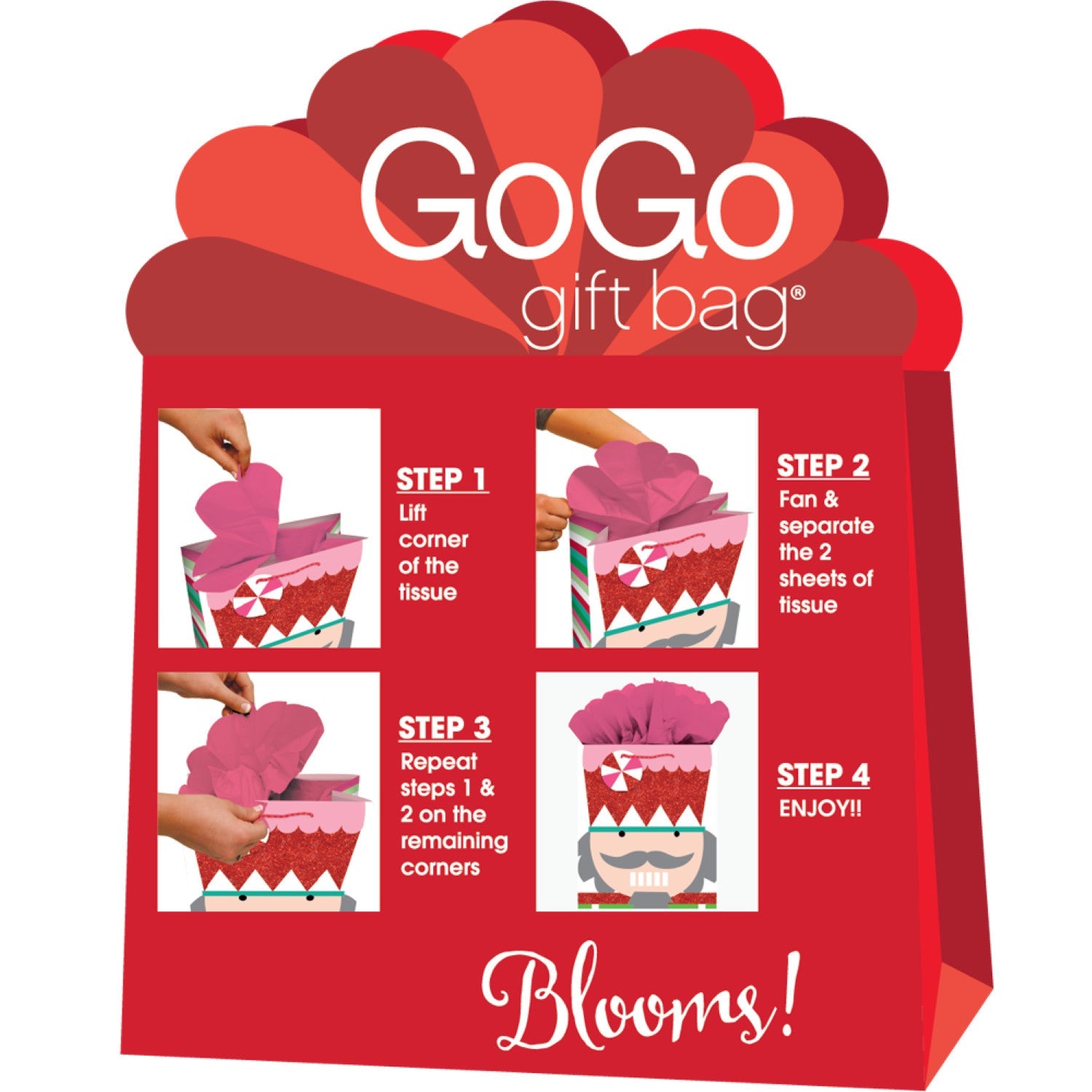Nutcracker Sweet Medium - Go Go Gift Bag