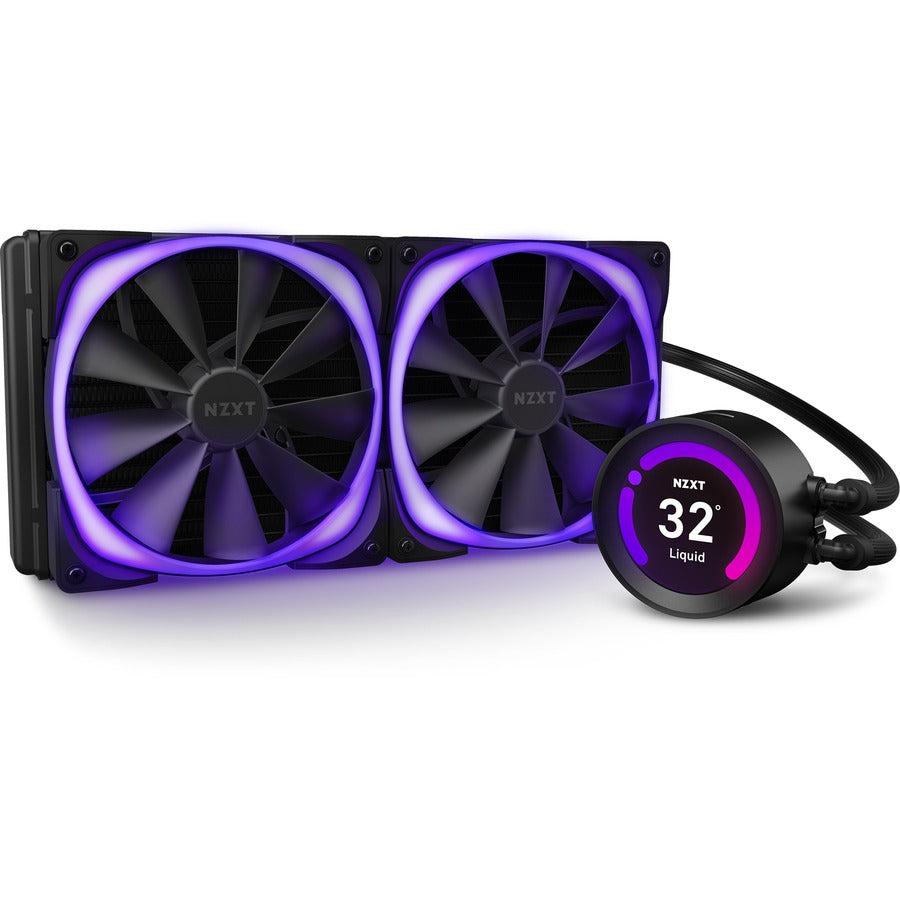 Nzxt Kraken Z Series Z63 280Mm - Rl-Krz63-01 - Aio Rgb Cpu Liquid Cooler - Customizable Lcd