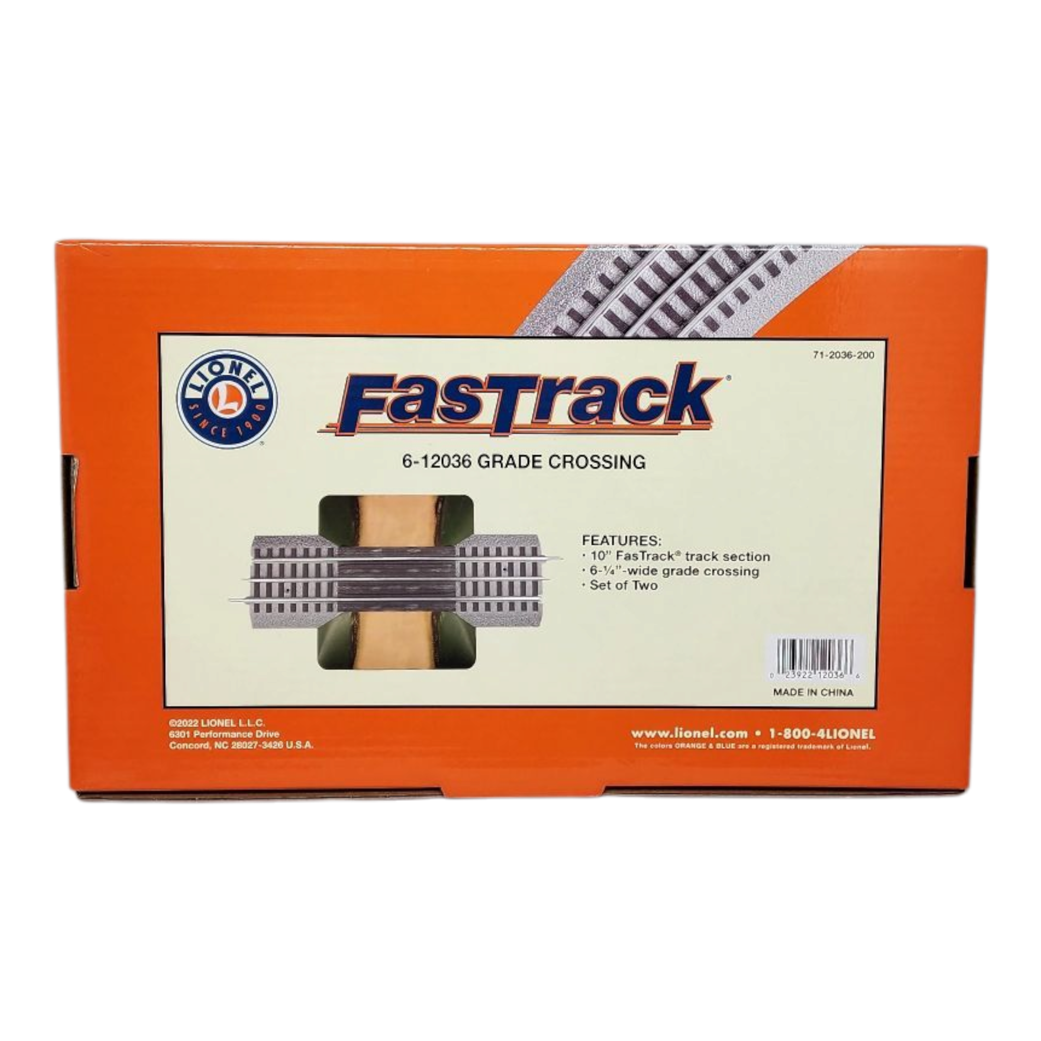 O-Gauge FasTrack O36 Grade Crossing