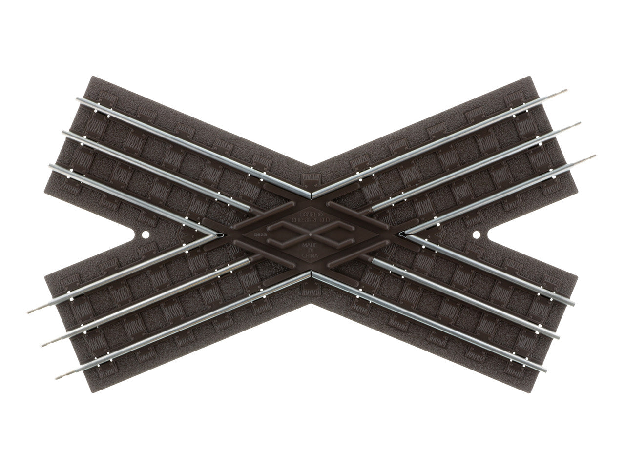 O-Scale O27 Tubular Crossover Track - 45°