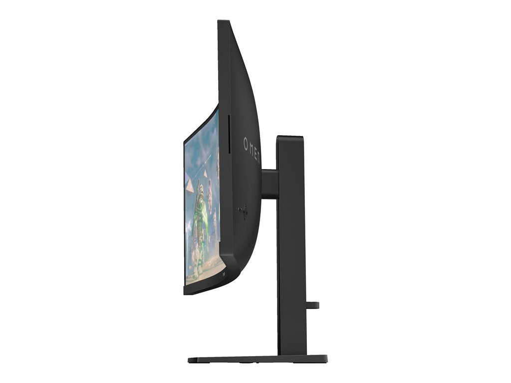OMEN by HP 34c - LED monitor - gaming - curved - 34 - 3440 x 1440 WQHD @ 165 Hz - VA - 400 cd/mï¿½ - 3000:1 - HDR400 - 1
