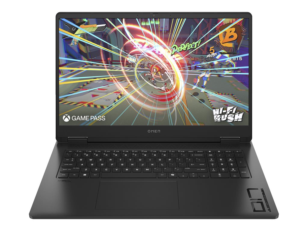OMEN by HP Laptop 17-db0010nr - AMD Ryzen 7 - 8845HS / up to 5.1 GHz - Win 11 Home - GF RTX 4050 - 32 GB RAM - 1 TB SSD